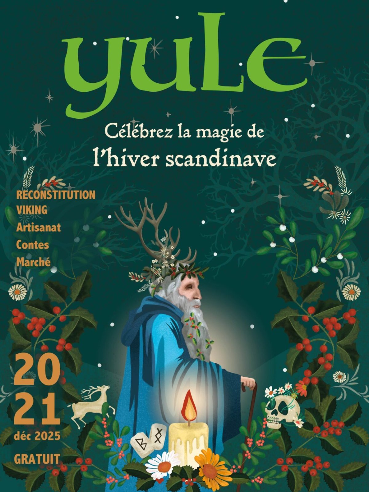 Yule, célébrez la magie de l'hiver scandinave
